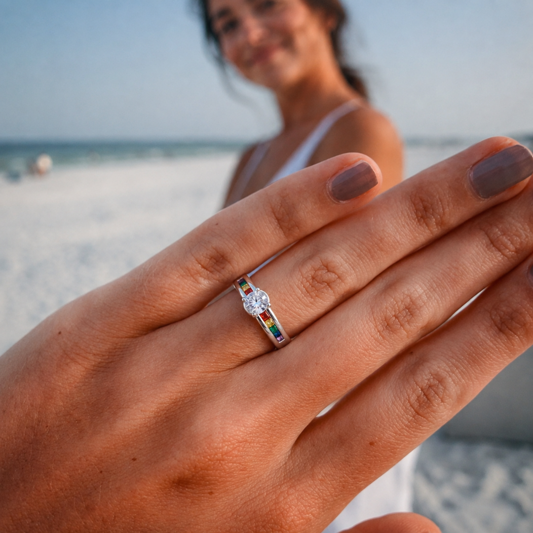 ANILLO PROMESA BOLD